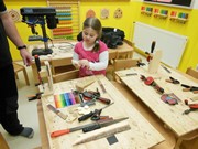 Dřevíčkování - polytechnika ve školce